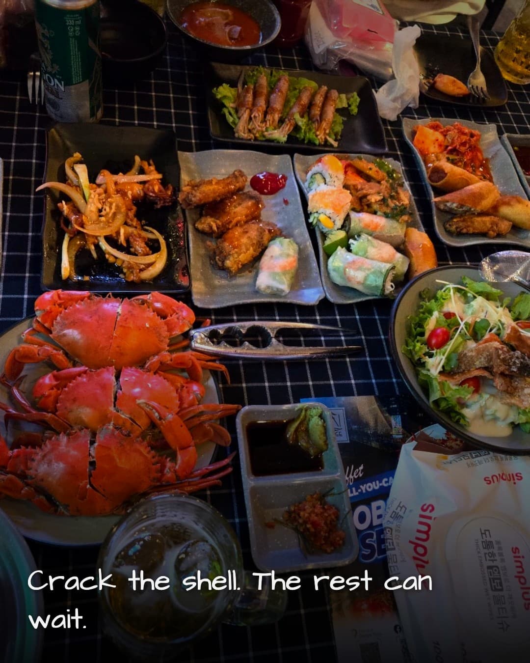 99 By Night - Dine & Chill crab platter