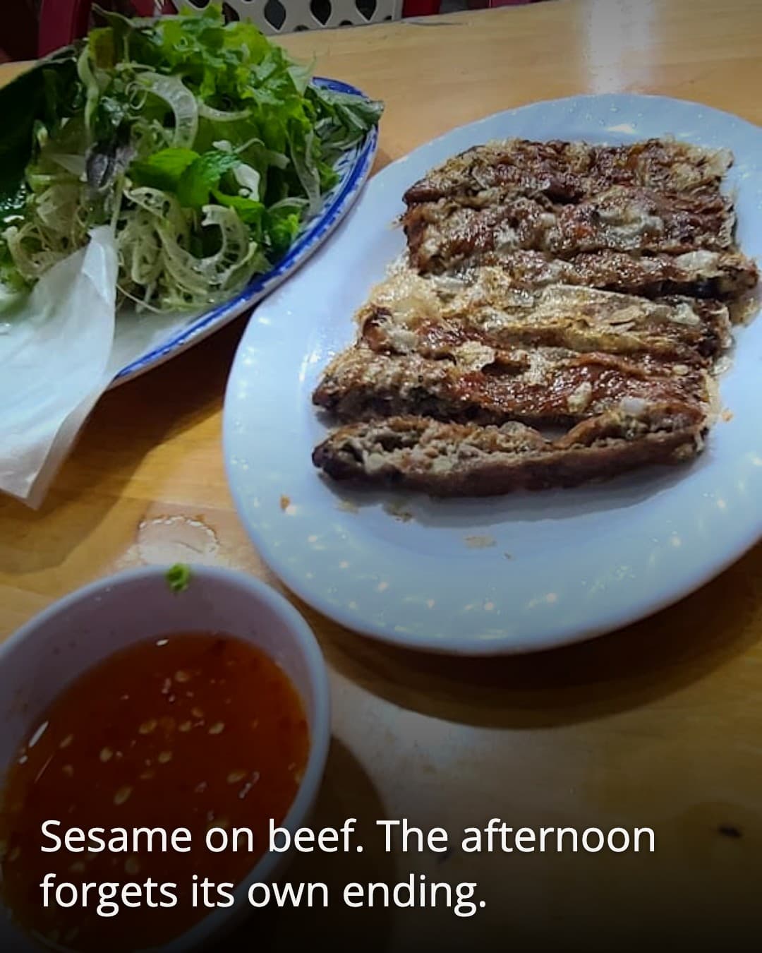 Quan Bay Tam Thanh grilled beef
