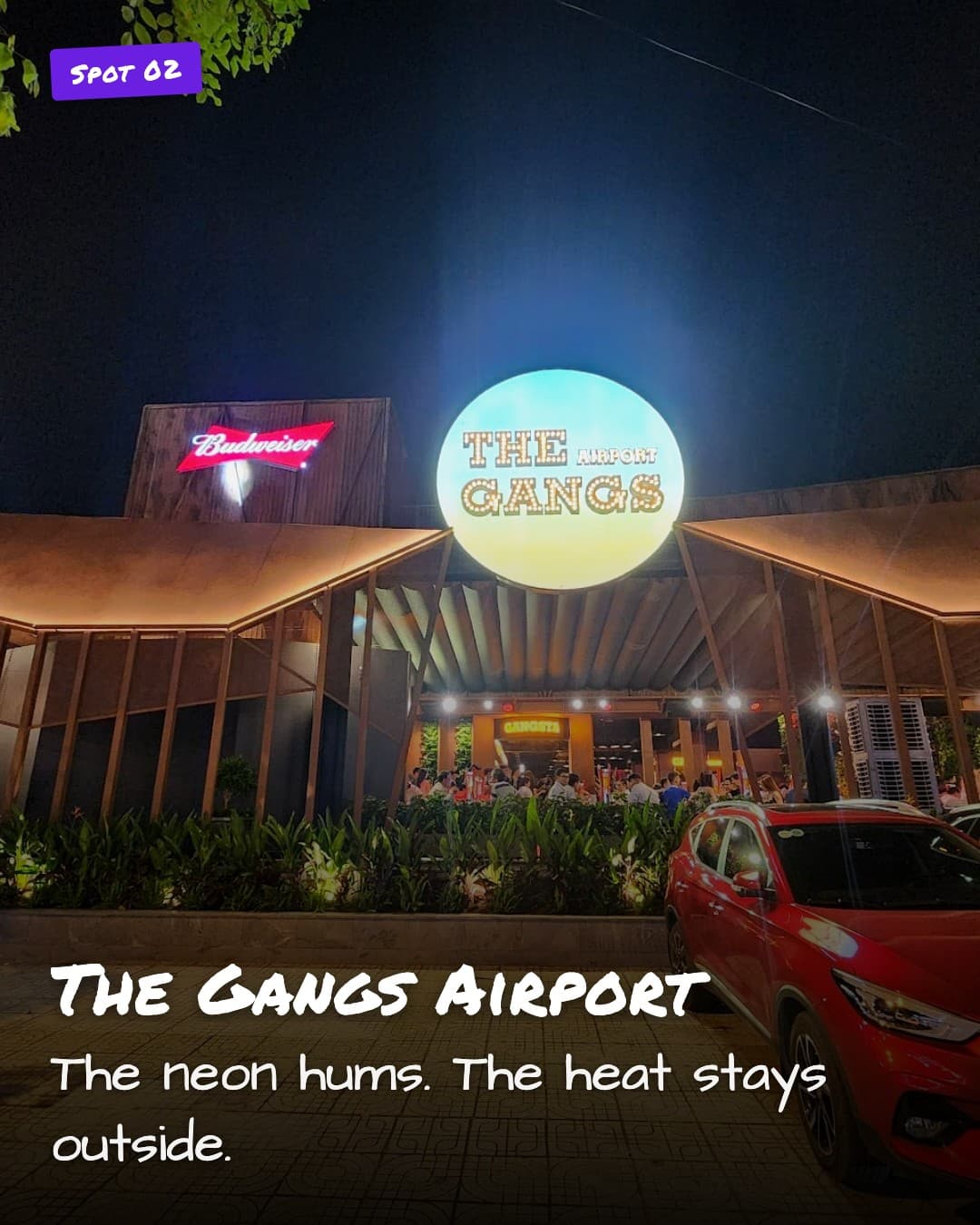 The Gangs Airport entrance sign