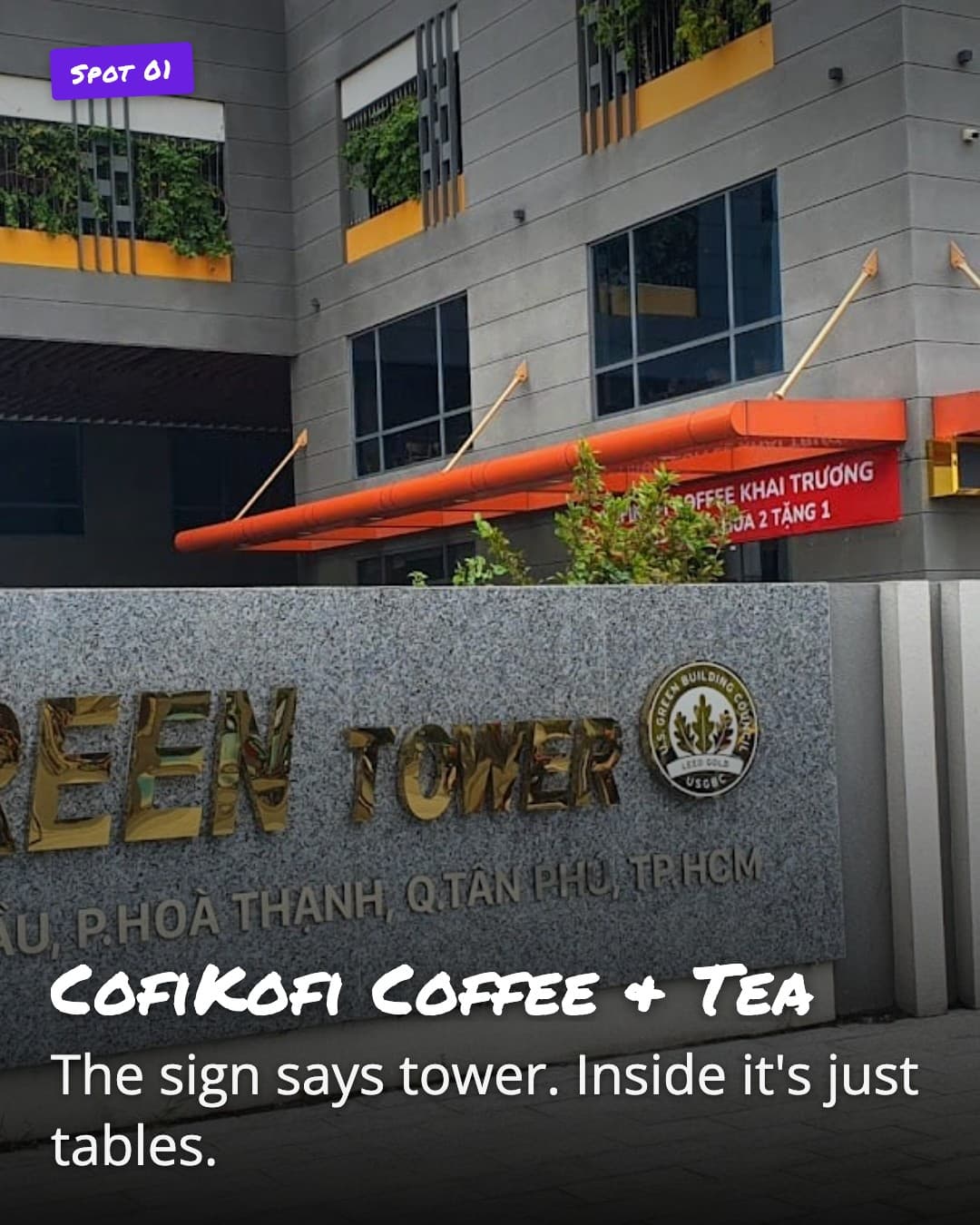 CofiKofi Coffee & Tea entrance