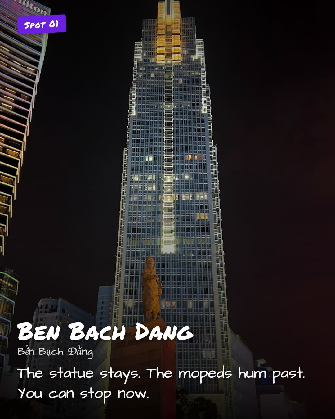 Ben Bach Dang, Tan Dinh Ho Chi Minh City