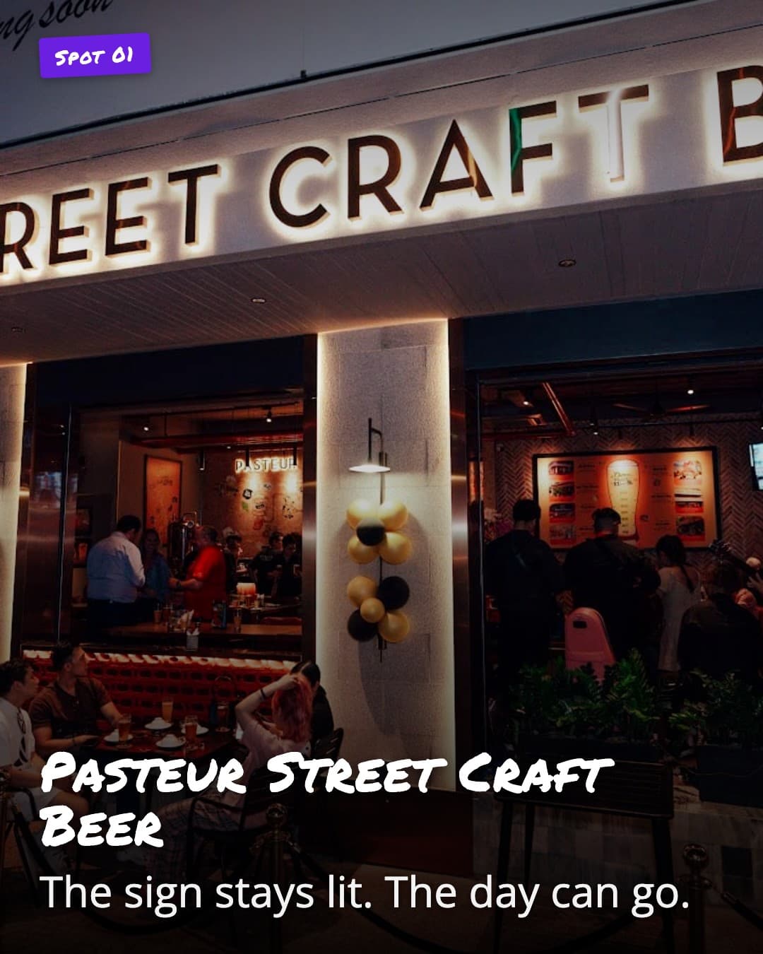 Pasteur Street Craft Beer storefront