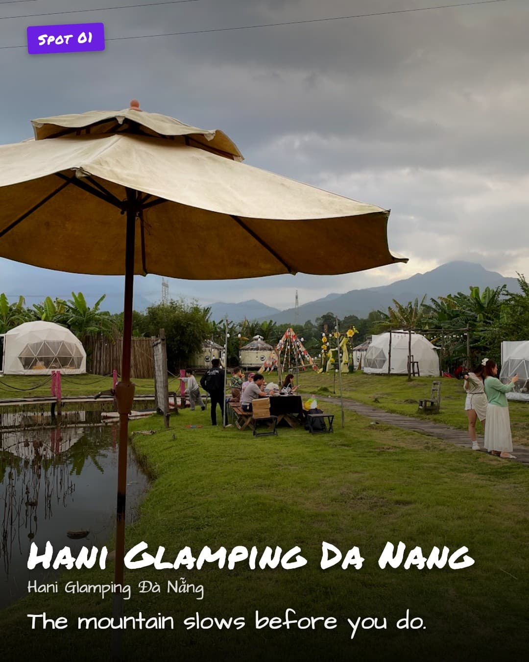 Hani Glamping Da Nang mountain view