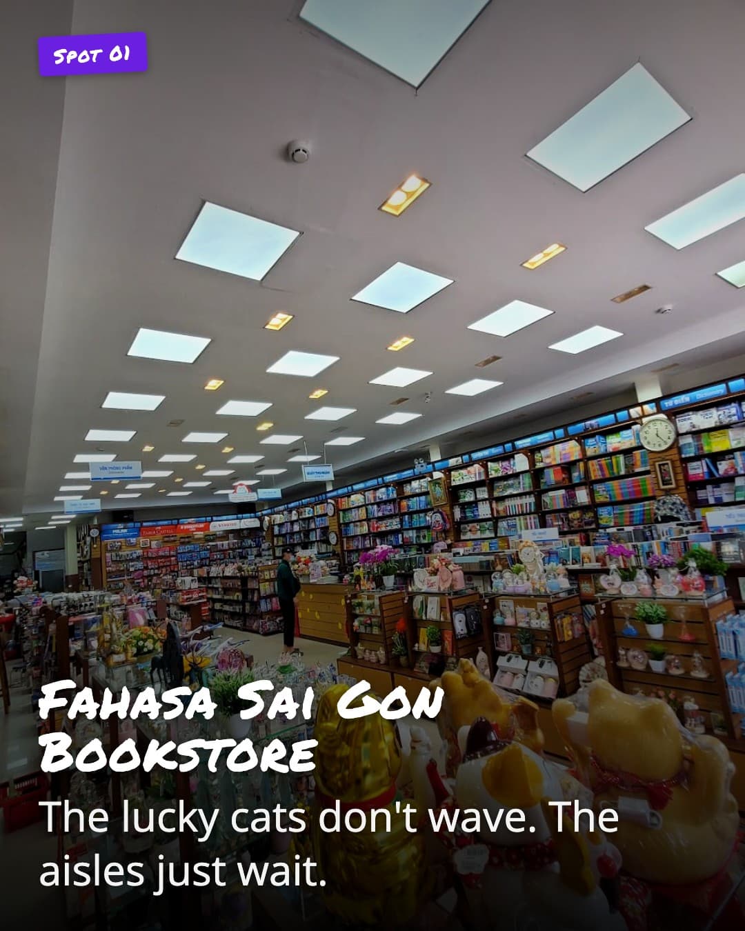 Fahasa Sai Gon Bookstore entrance