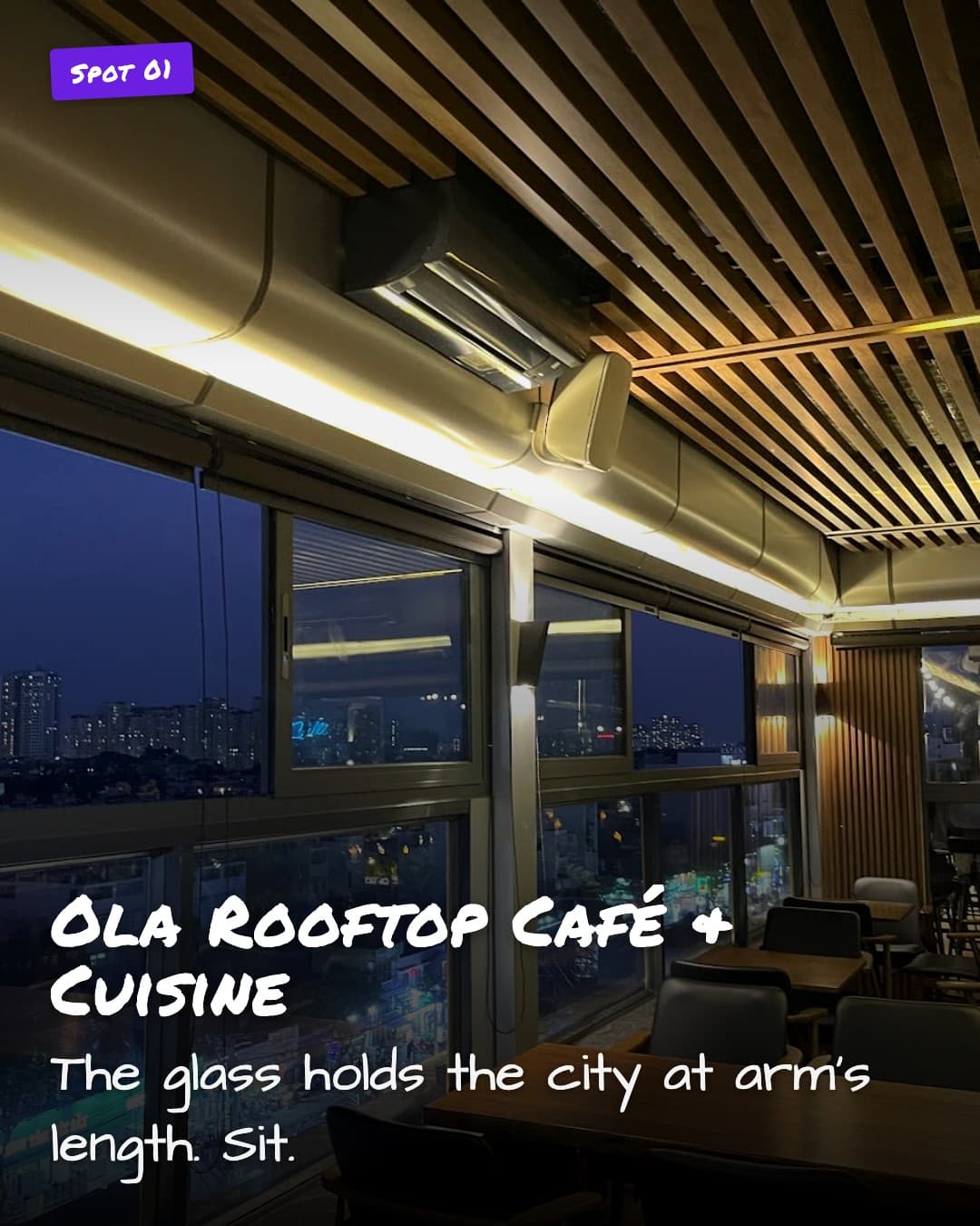 Ola Rooftop Café & Cuisine, District 7 Ho Chi Minh City