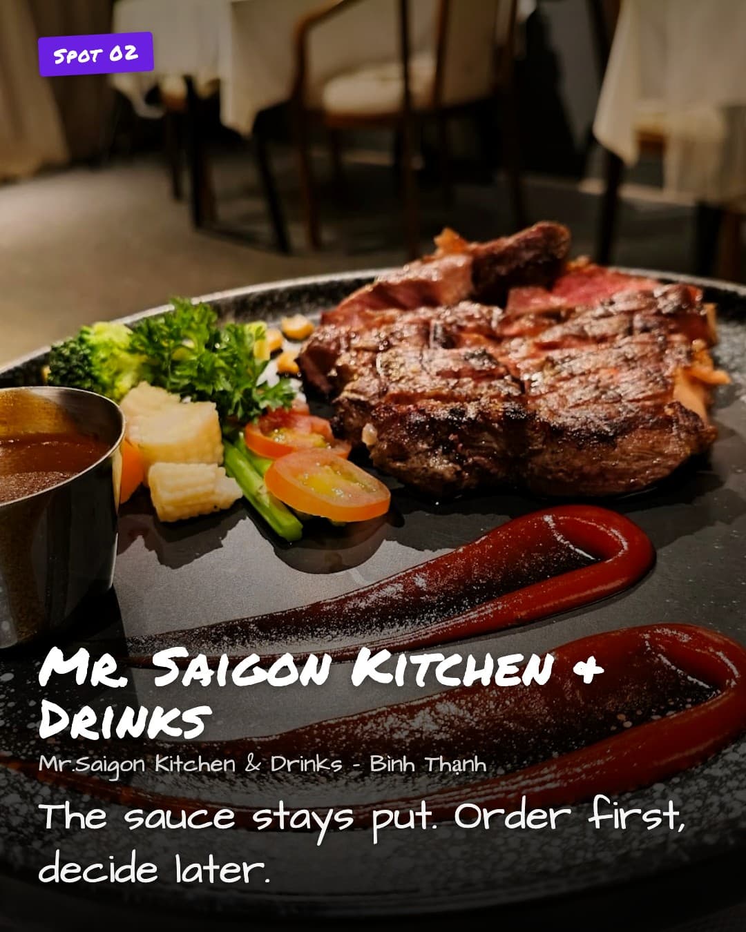 Mr. Saigon Kitchen & Drinks plated dish