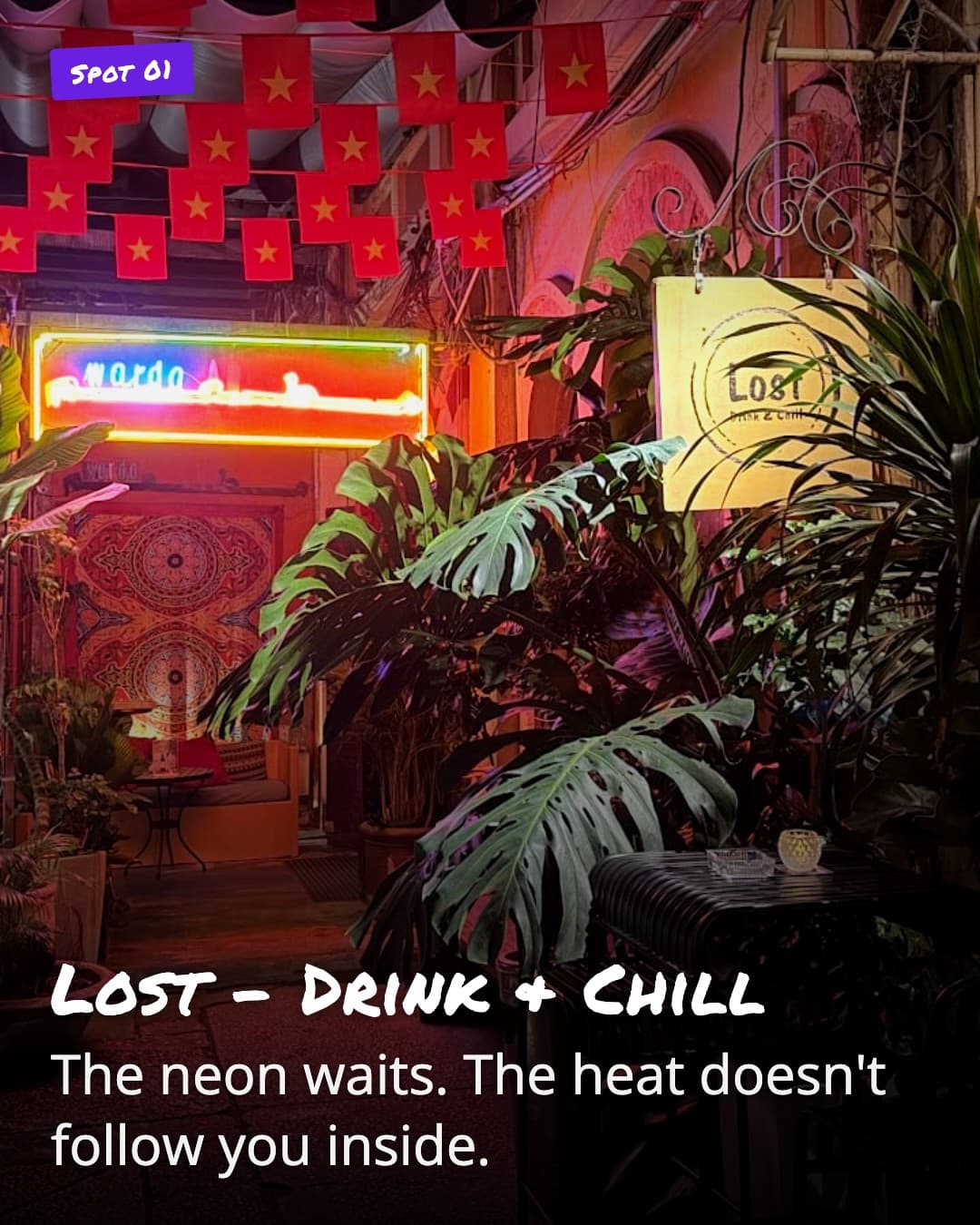 Lost - Drink & Chill entrance