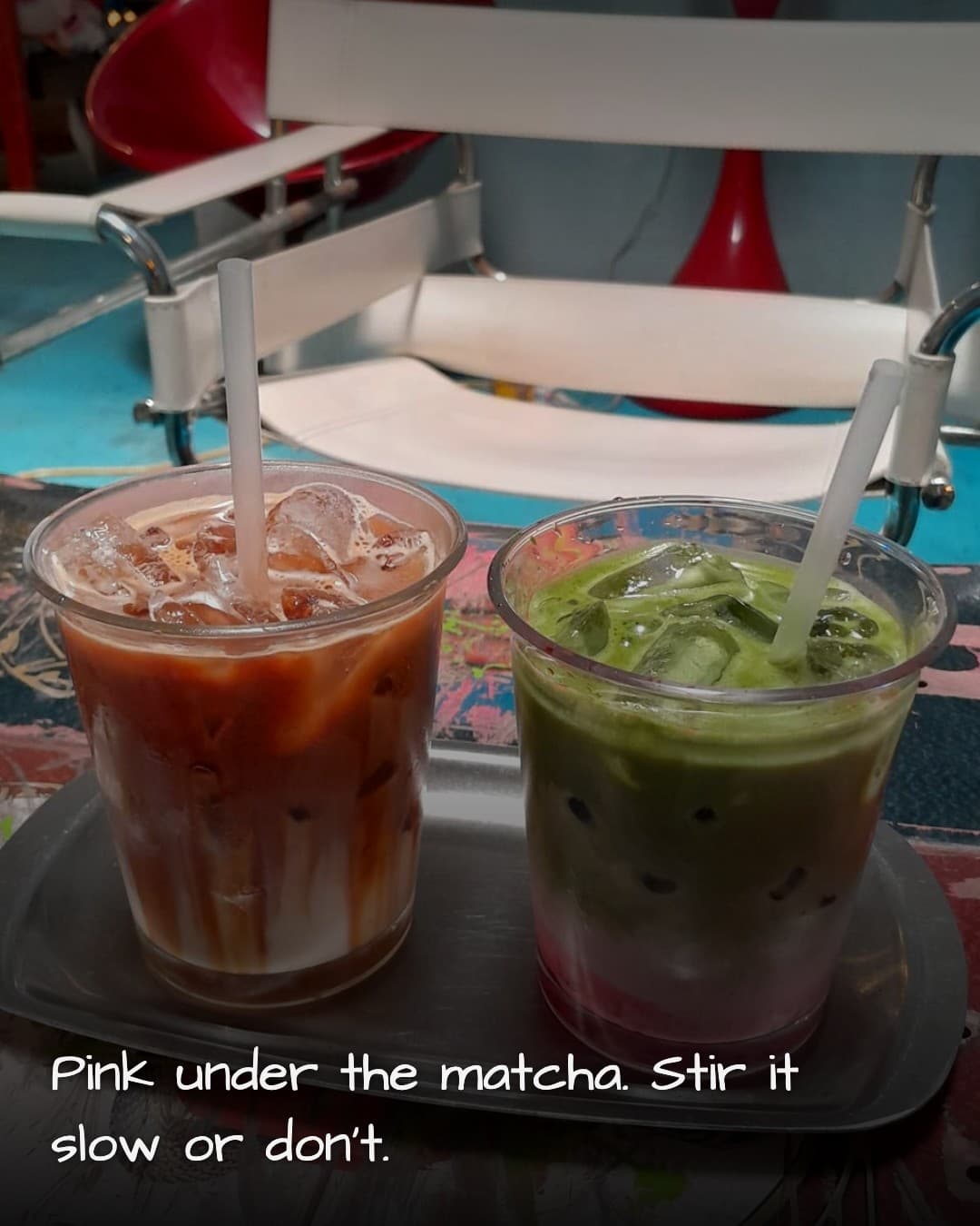 The Convoy iced drinks