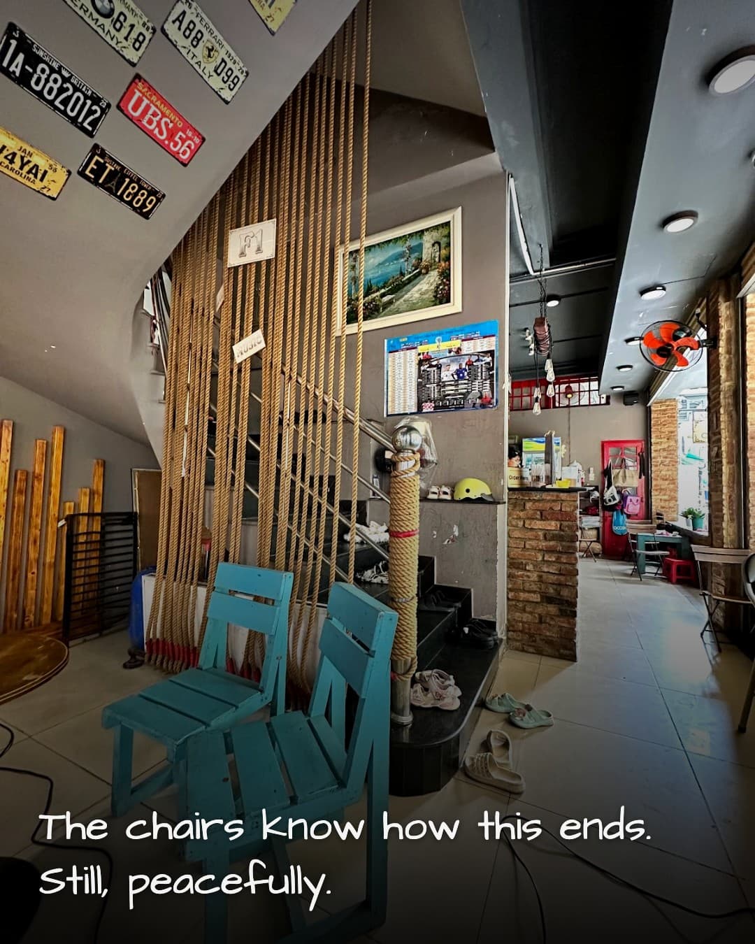 SAMSAN COFFEE corner decor