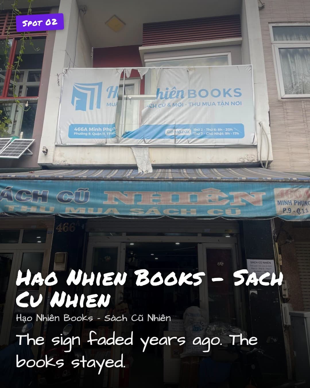 Hao Nhien Books storefront