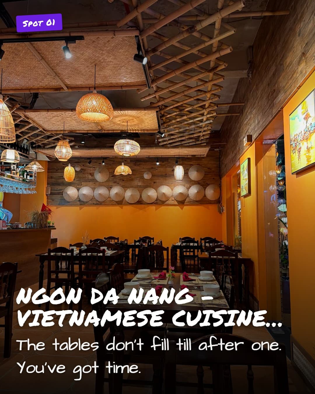 NGON DA NANG restaurant interior