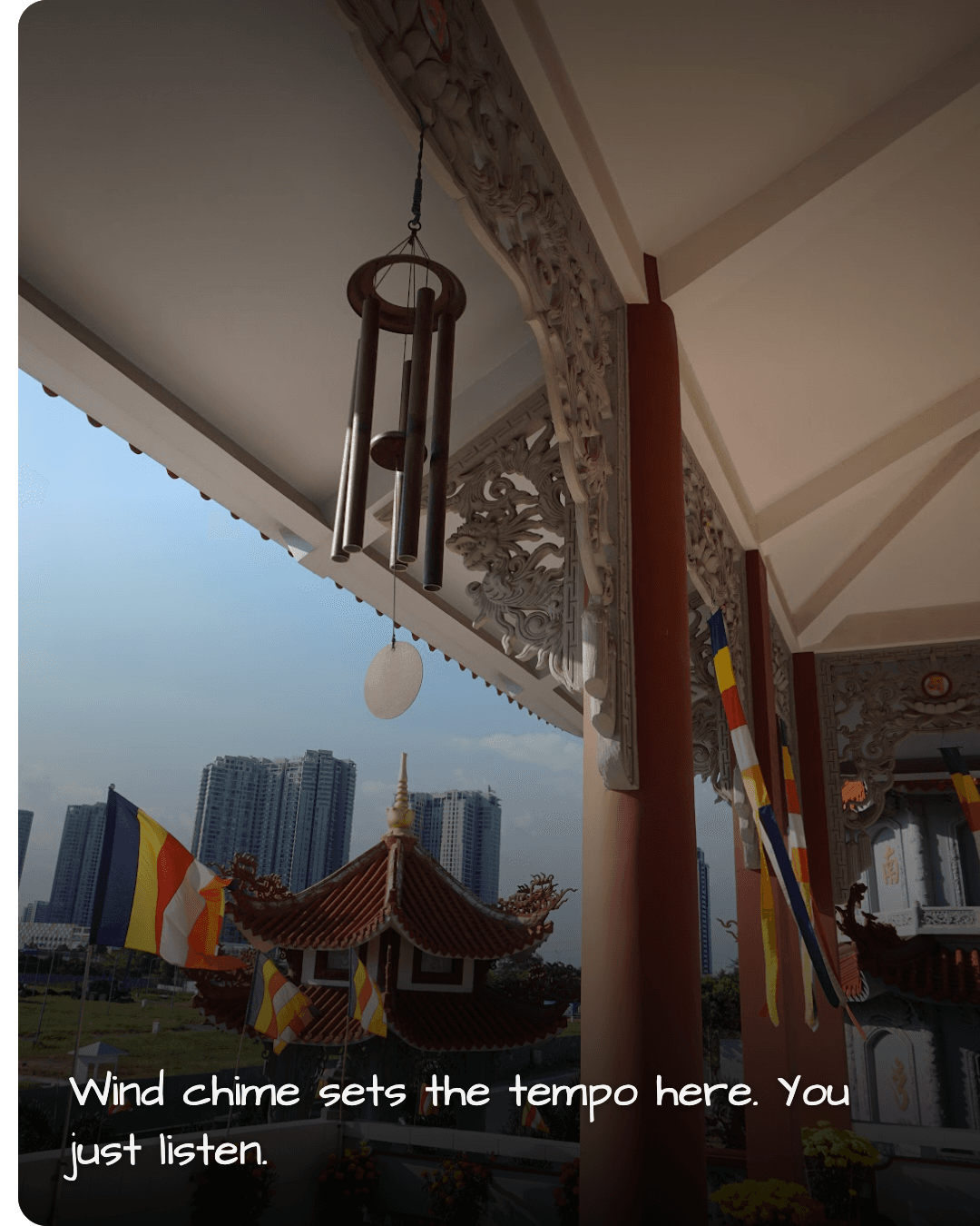 Thien Tinh Pagoda wind chime