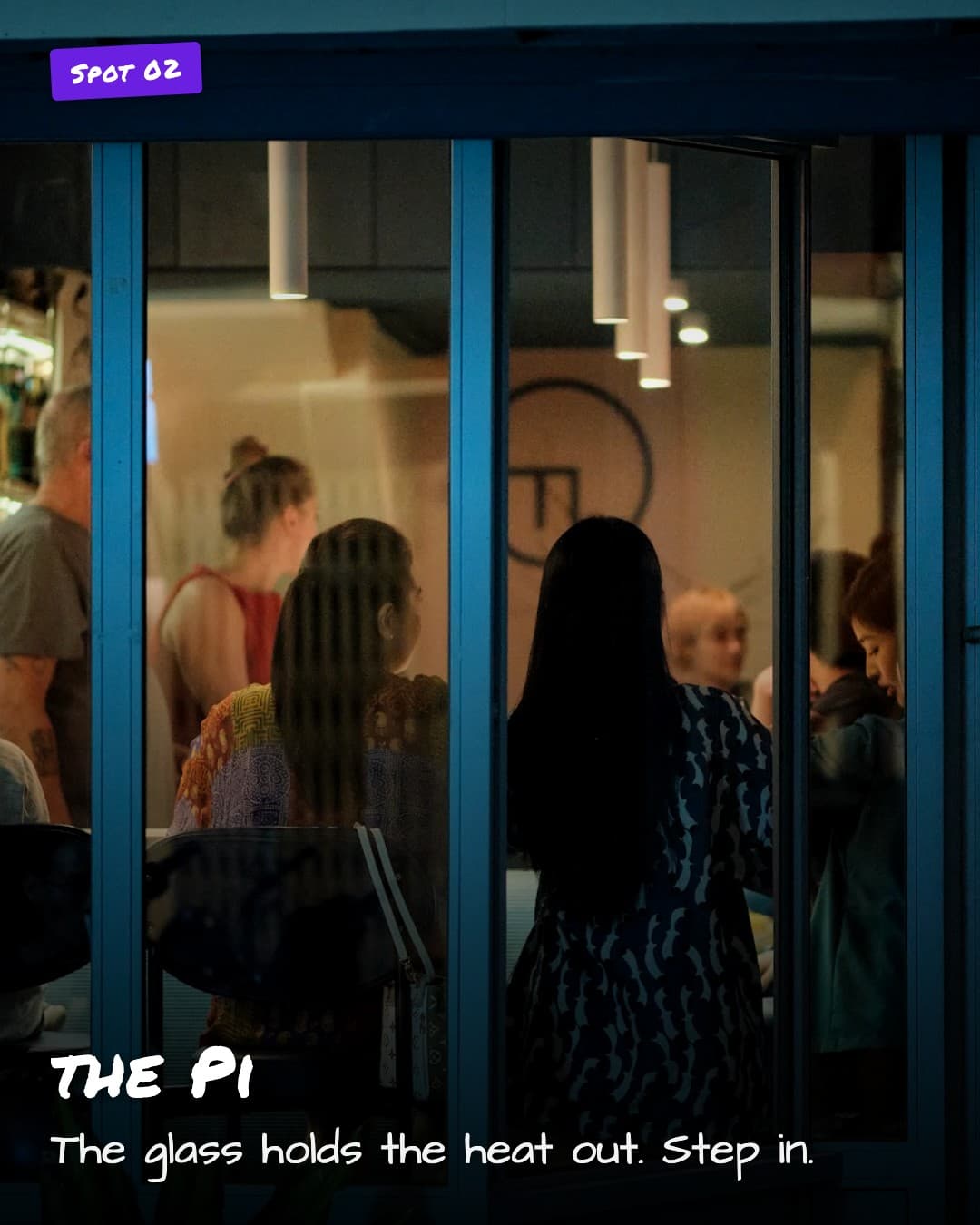 the Pi bar entrance