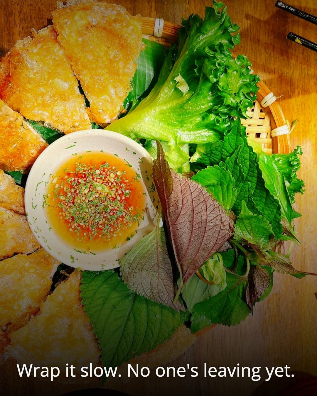 The Street - Sai Gon herb platter