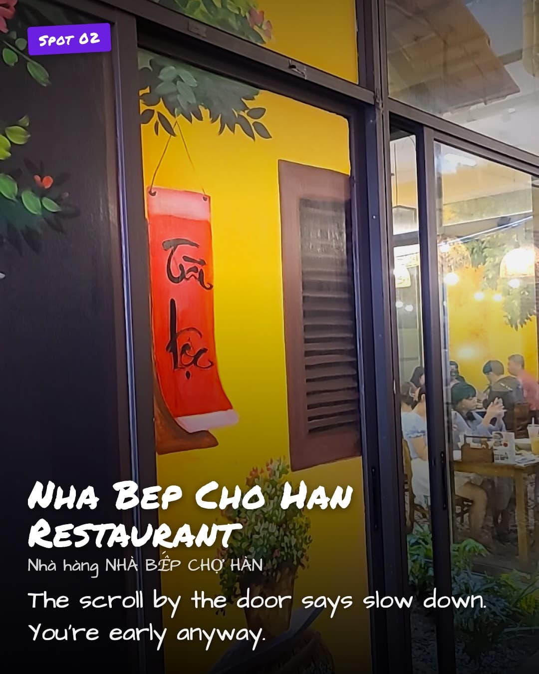 Nha Bep Cho Han Restaurant entrance