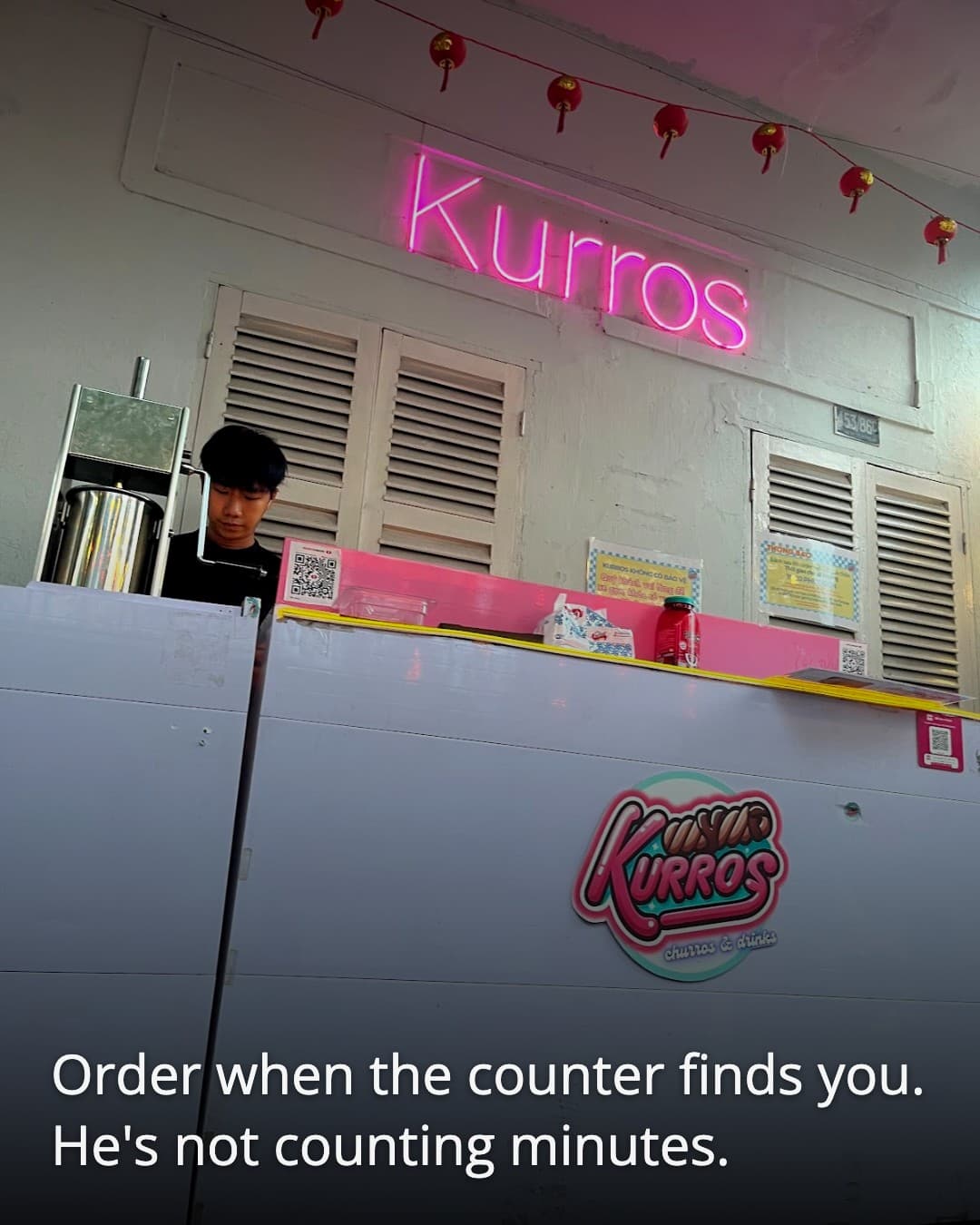 Kurros service counter