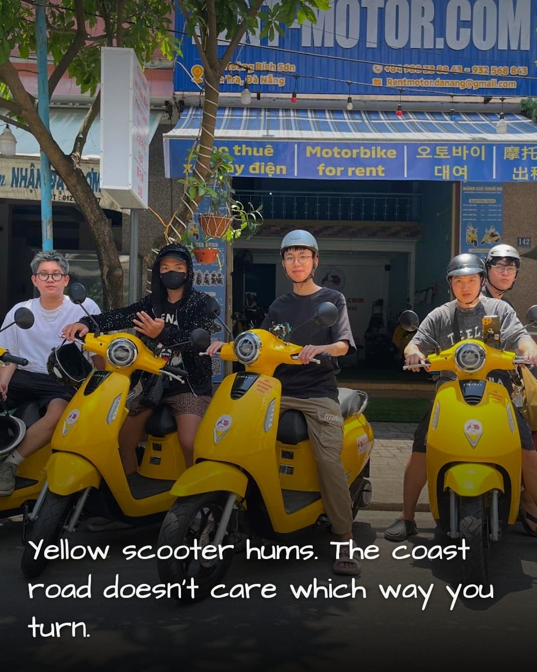 Quán Mậu Con scooter rental