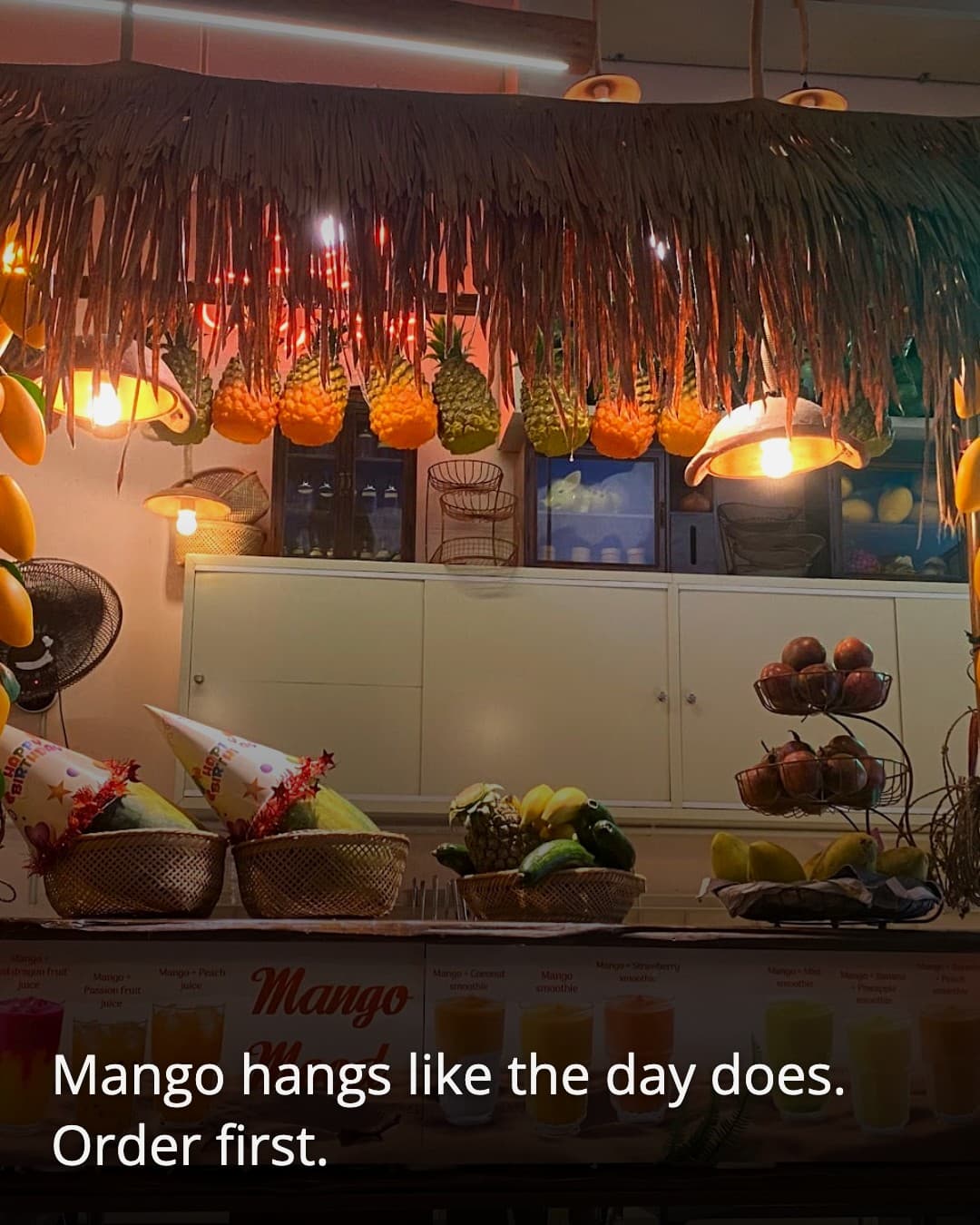 Xoai-Mango Local Dishes mango display