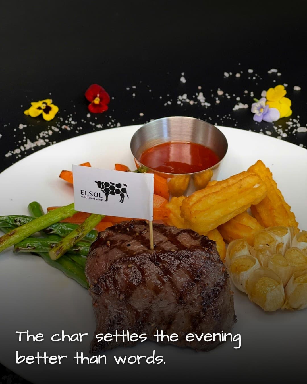 ELSOL Meat&Wine grilled steak