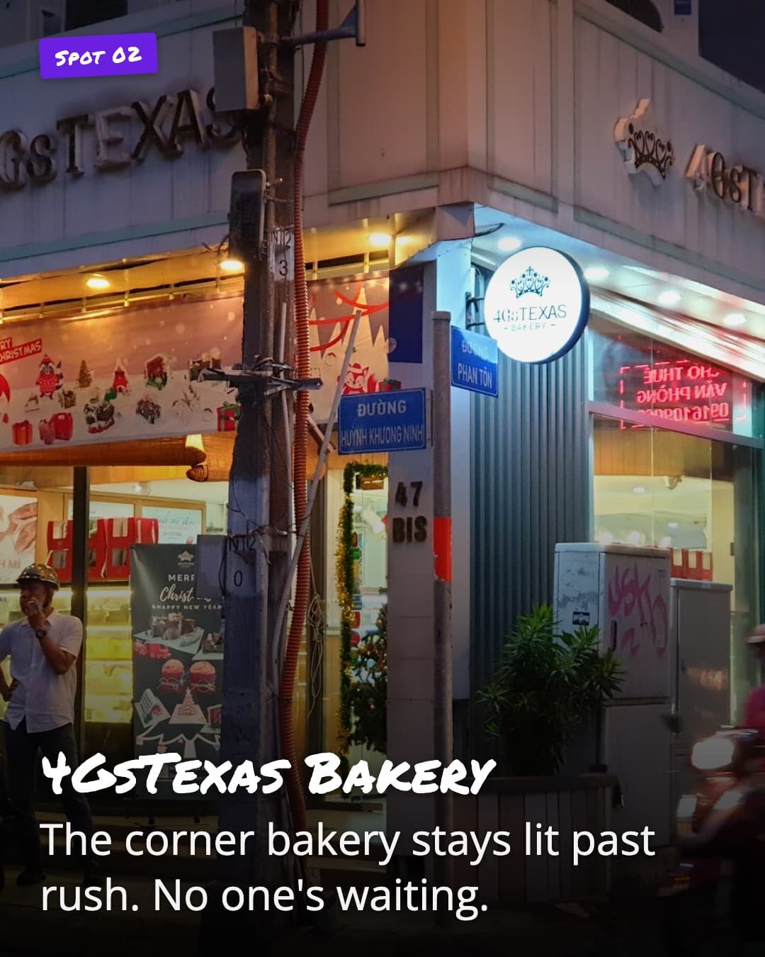 4GsTexas Bakery corner storefront