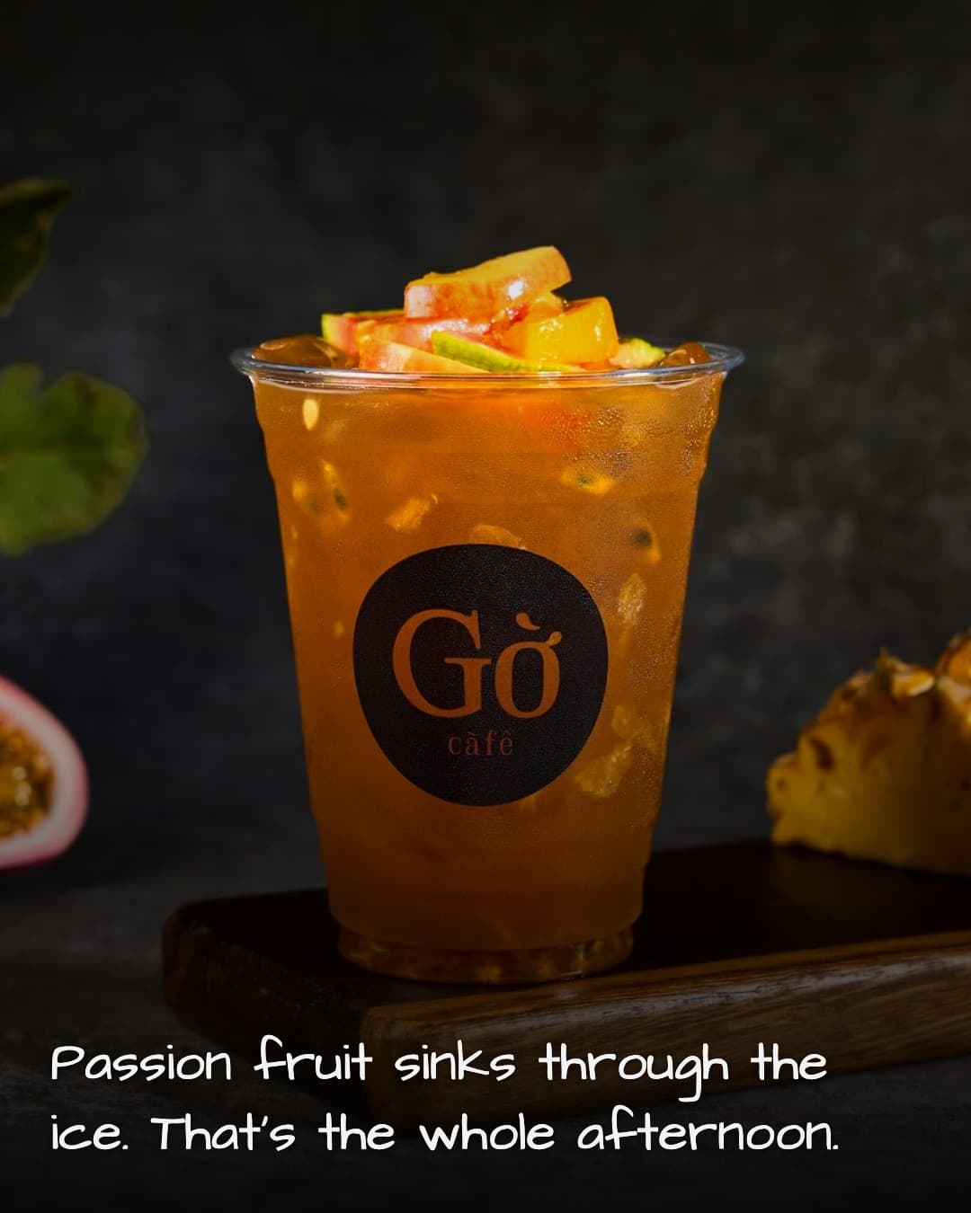 Gờ cafe - Cao Đạt passion fruit tea