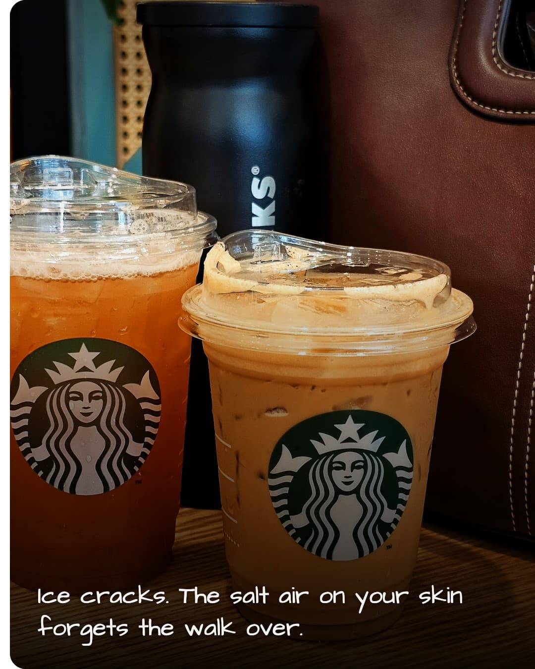 Starbucks Bach Dang iced drink