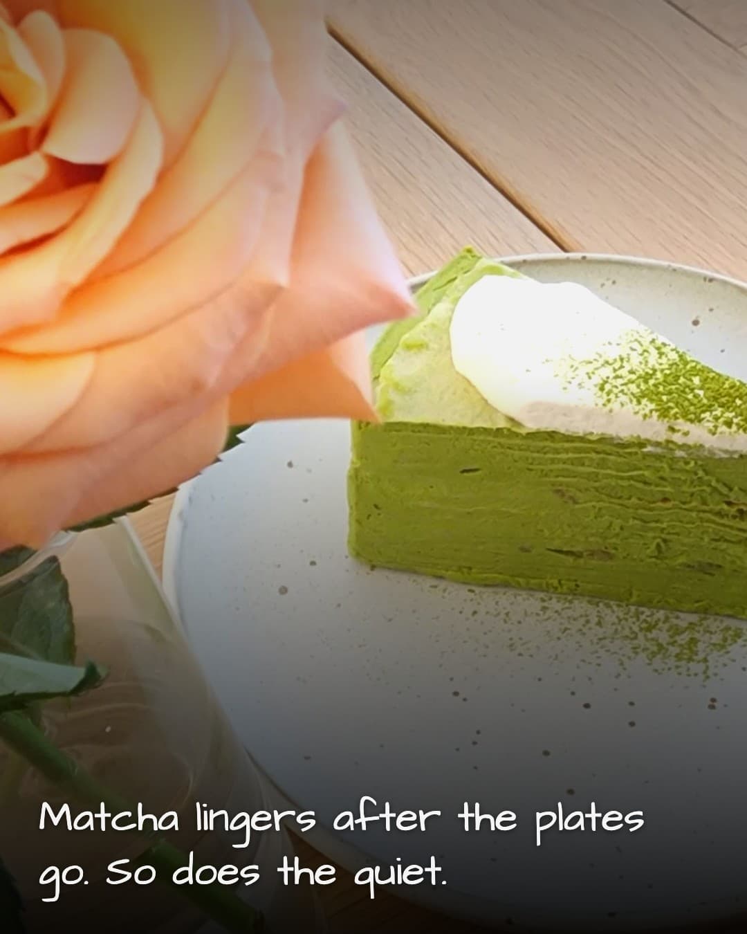 Miyama - The View matcha dessert