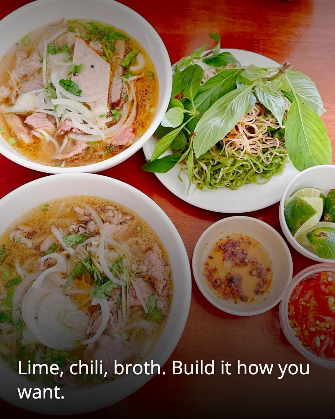 Bun Bo O Gao condiment spread