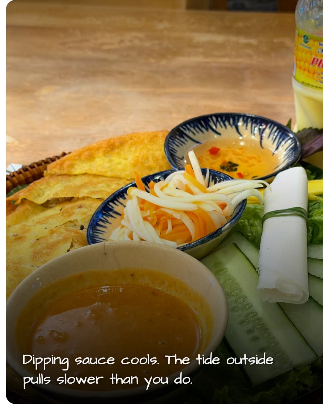 Nha Bep Cho Han Restaurant dipping sauce