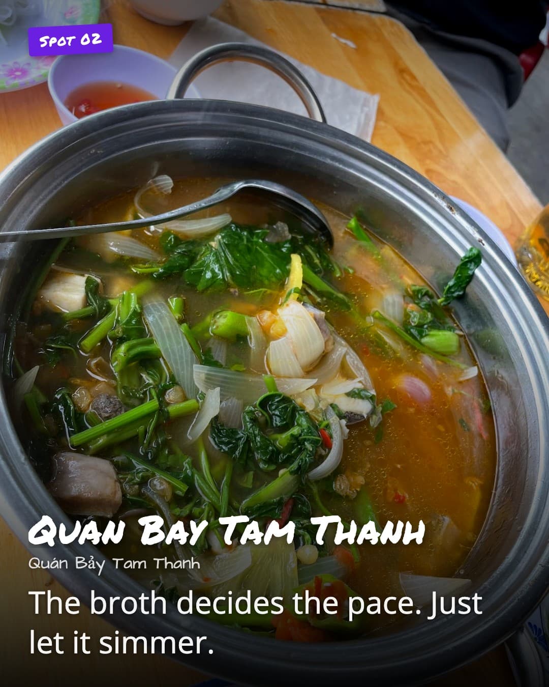 Quan Bay Tam Thanh hot pot