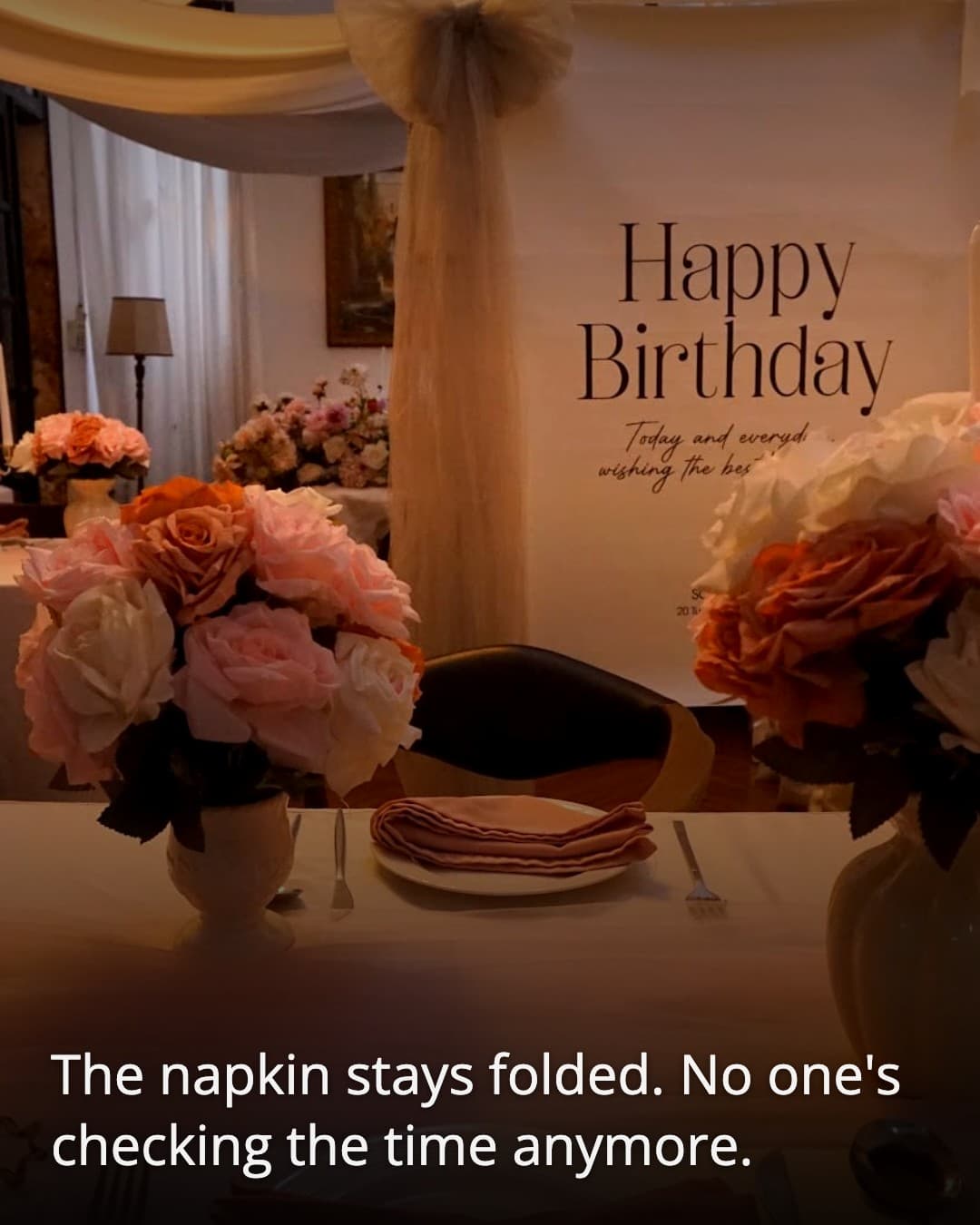 Sori cafe & more birthday table