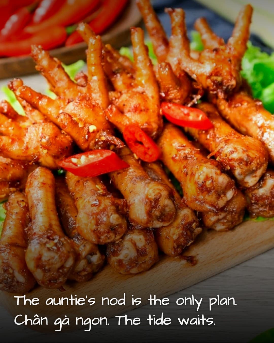 Quan Be My restaurant chicken feet dish