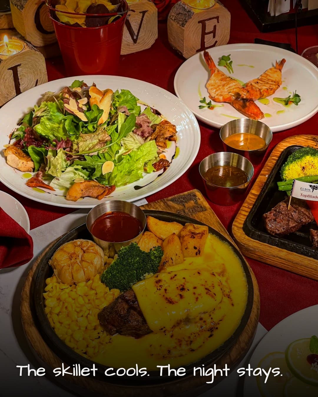 ELSOL Meat&Wine skillet dish