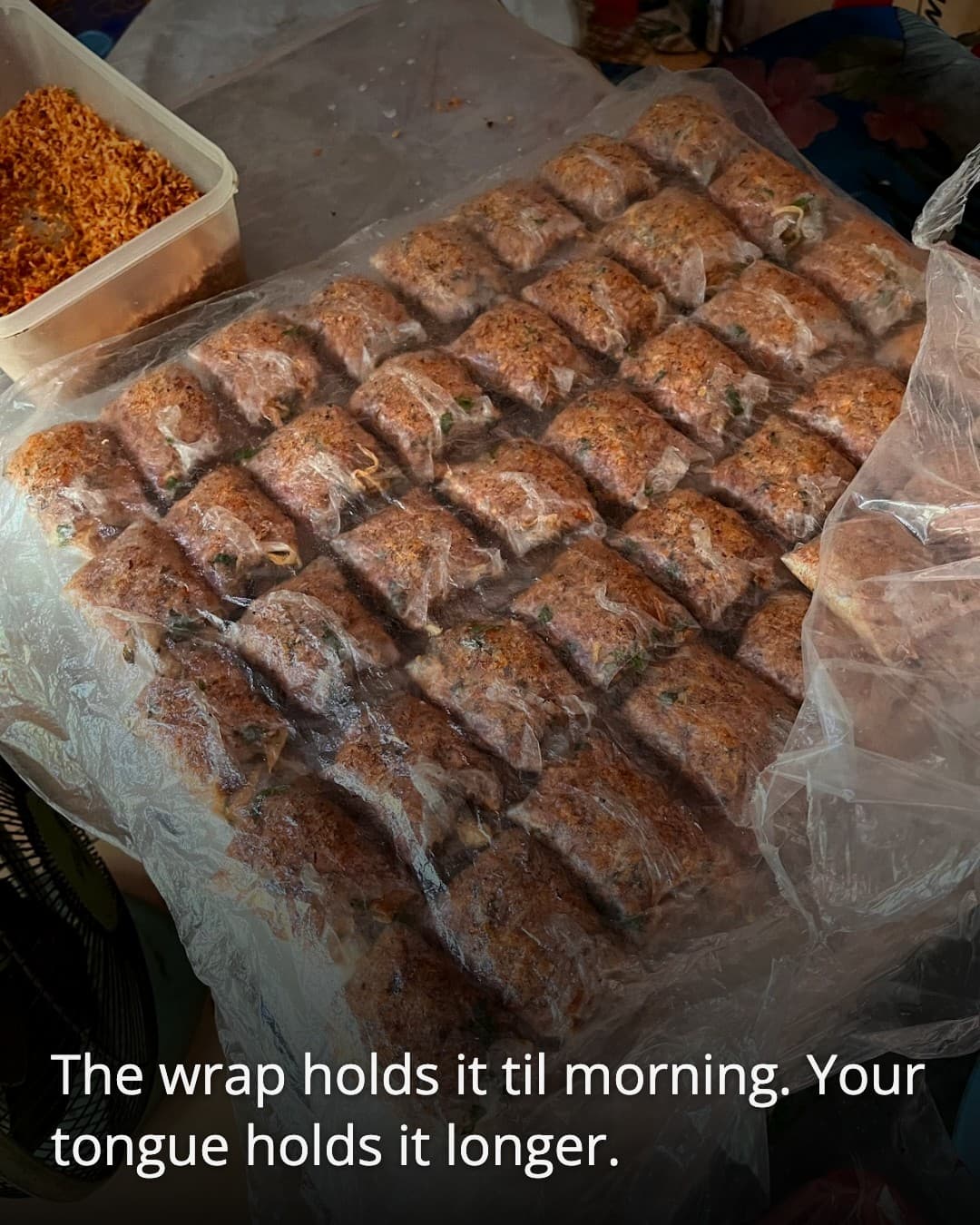 Banh Kep Ba Gia takeaway wrap