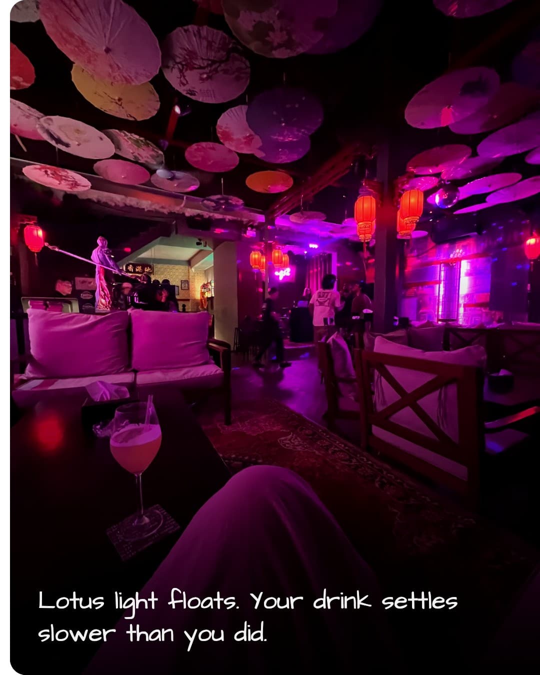 Kong 72 Speakeasy lounge interior