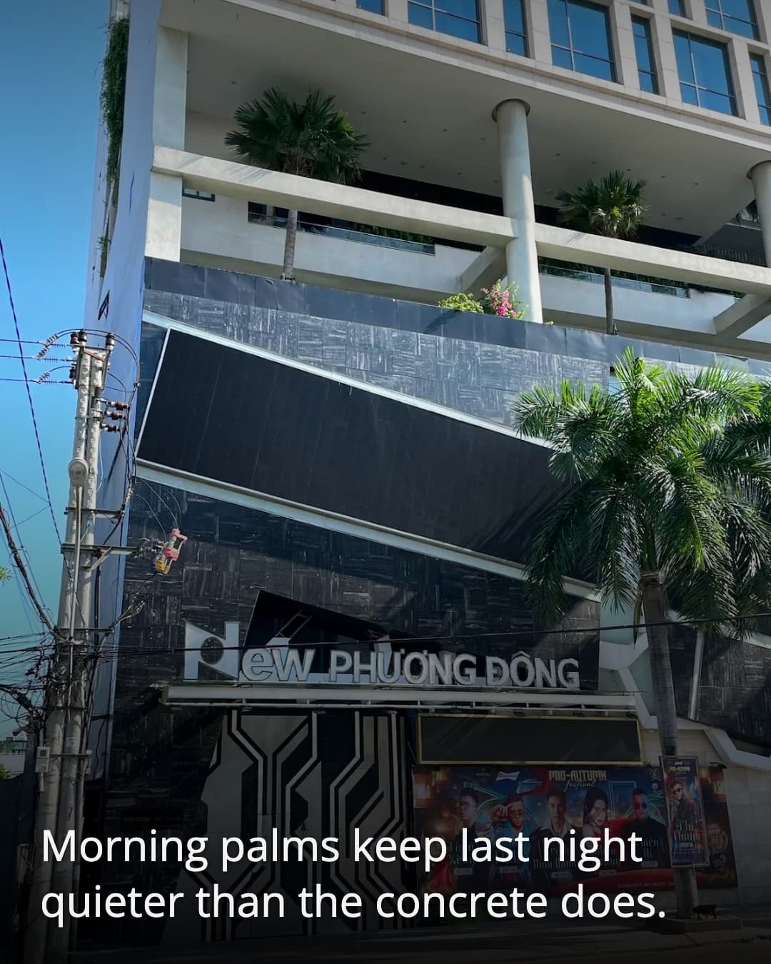 New Phuong Dong exterior in daylight