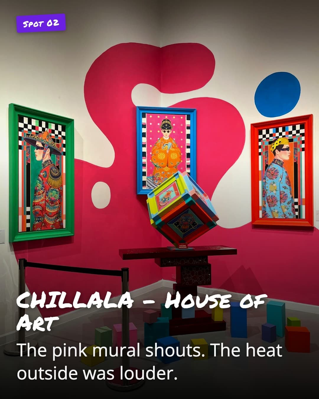 CHILLALA - House of Art pink mural