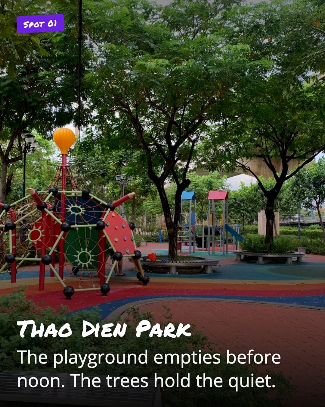 Thao Dien Park playground