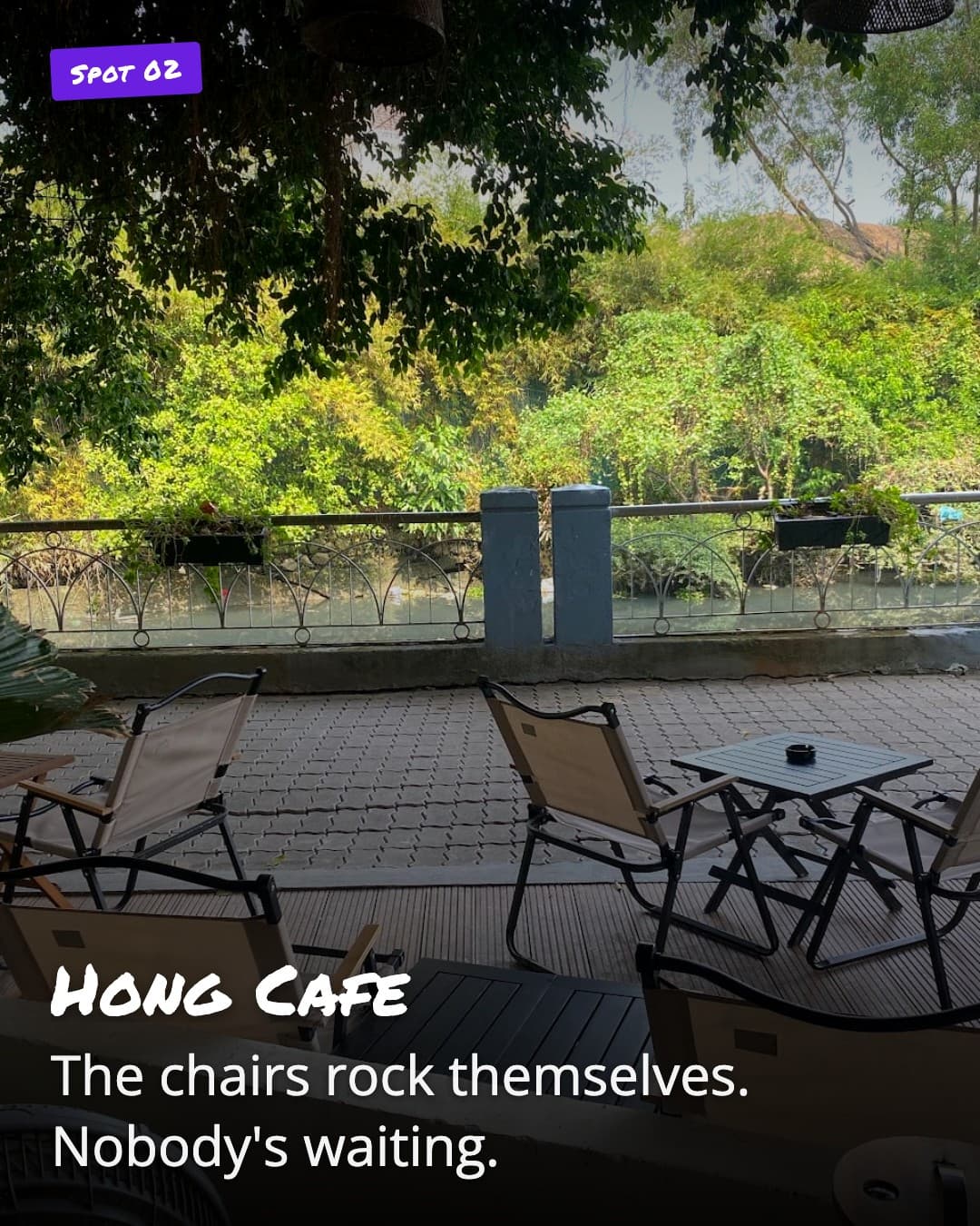 Hong Cafe terrace