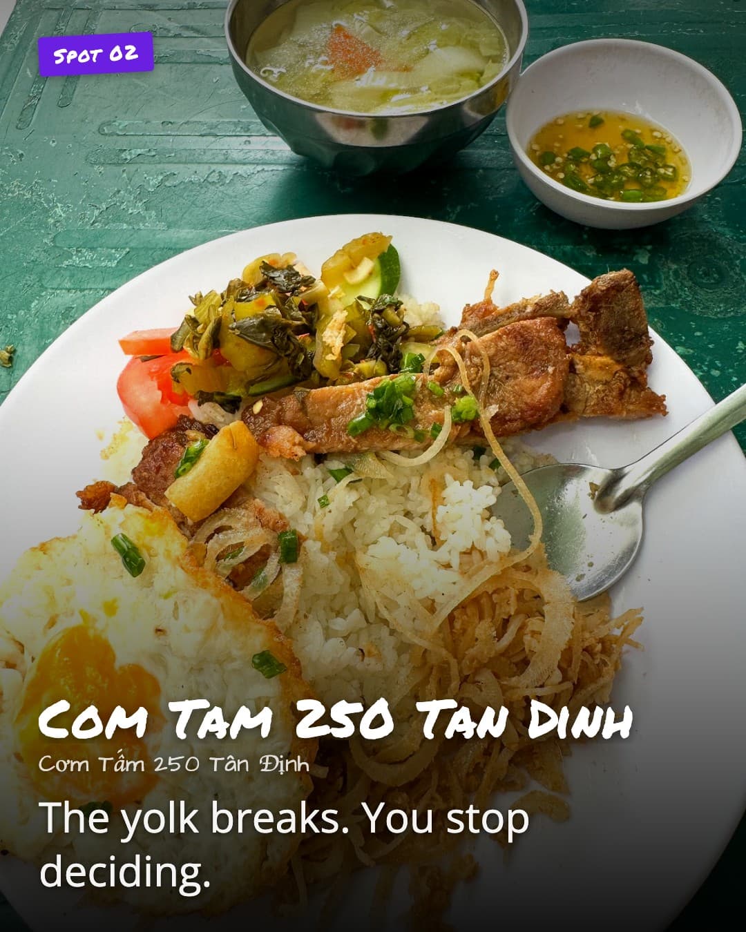 Com Tam 250 Tan Dinh rice plate