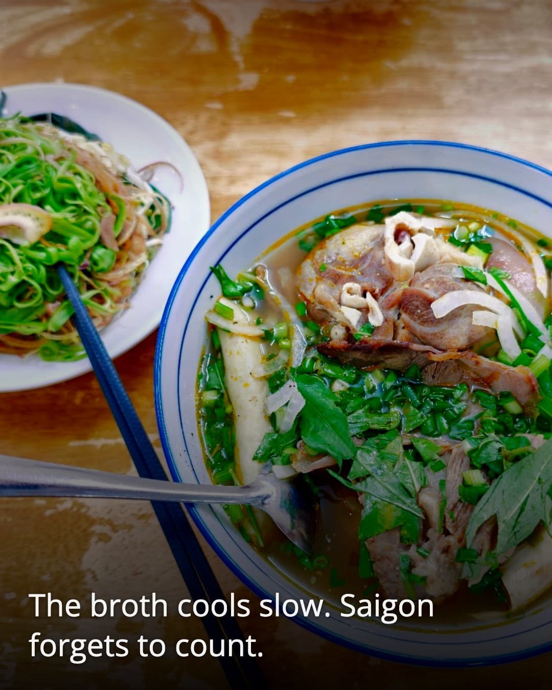 Nga Bui Beef Noodle bowl