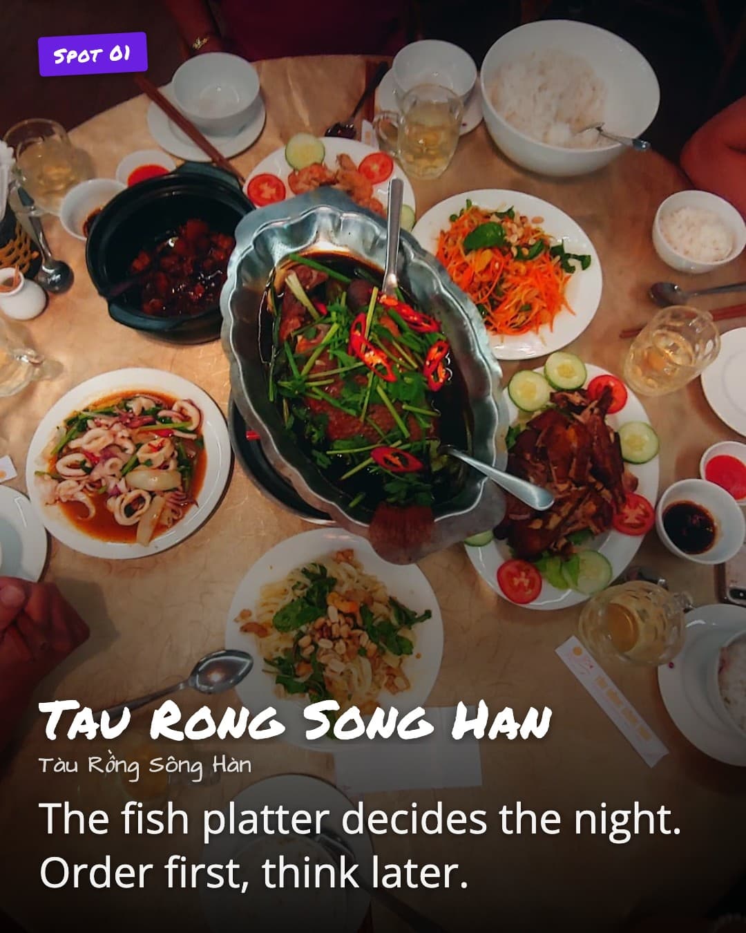 Tau Rong Song Han shared table spread