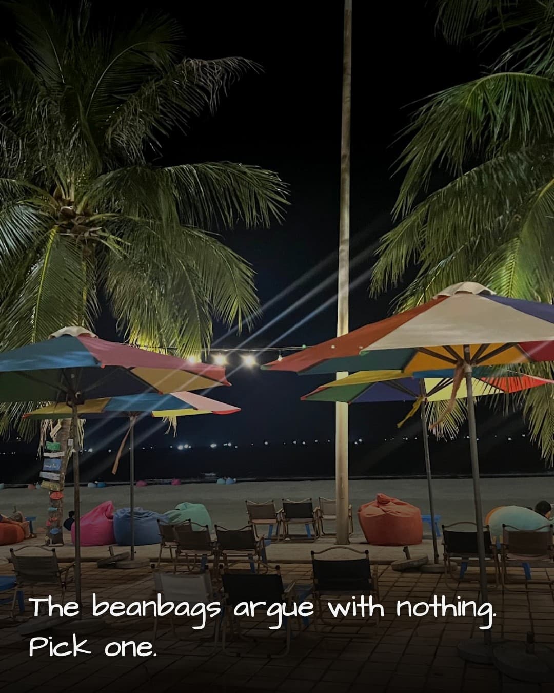 Man Thai Beach - Cho Ca Go beanbag lounge