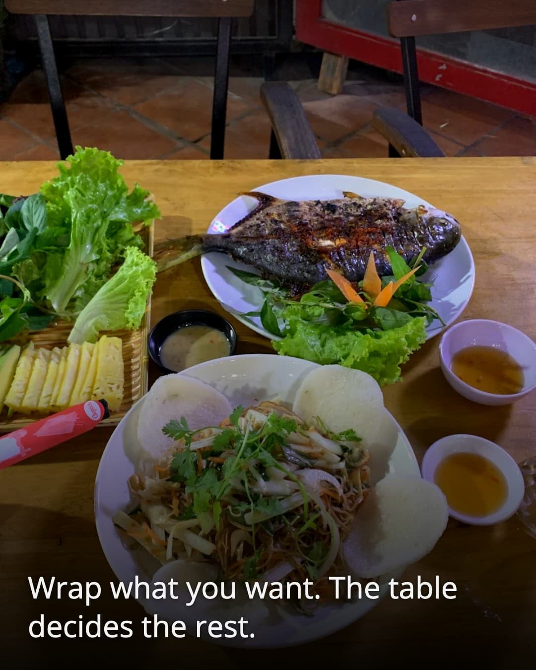 Lau Cua Dong Mai 1981 Thao Dien herb tray
